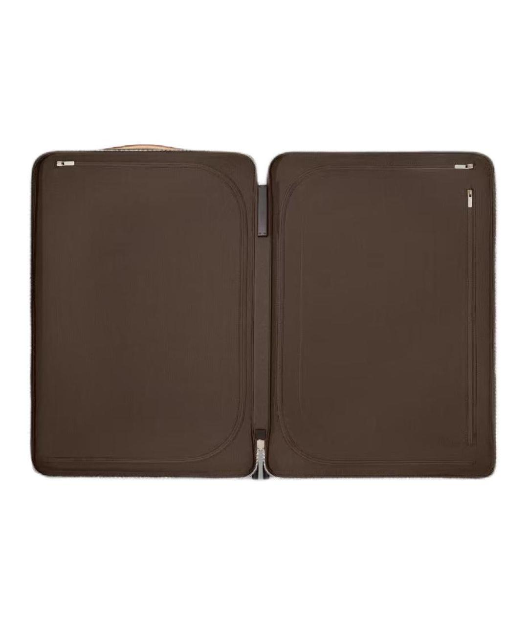 LOUIS VUITTON Коричневый чемодан, фото 5