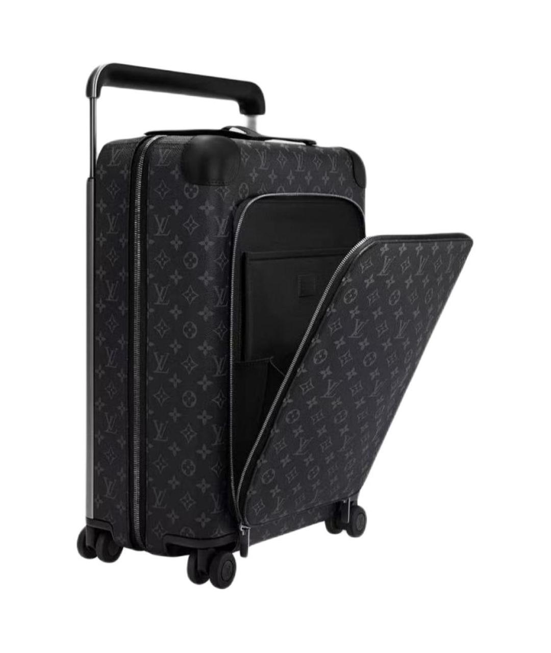 LOUIS VUITTON Черный чемодан, фото 6