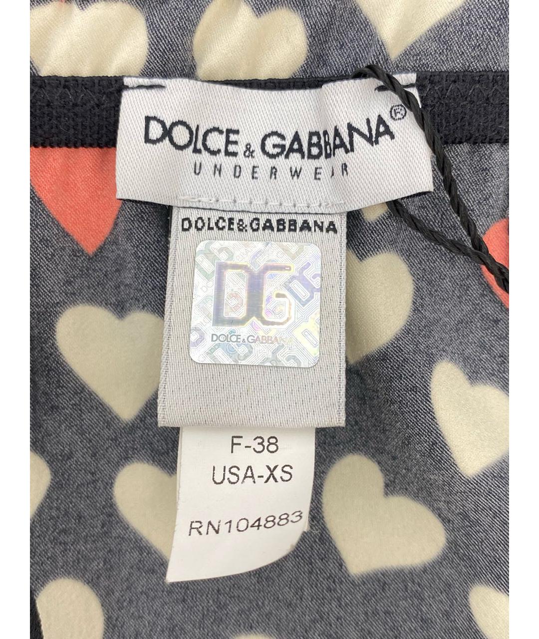 DOLCE&GABBANA Мульти полиамидовая майка, фото 4
