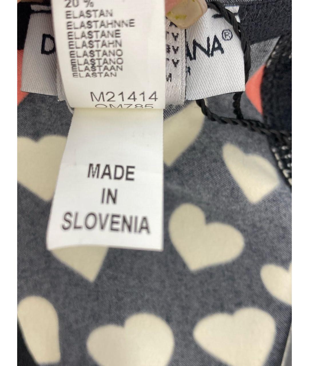 DOLCE&GABBANA Мульти полиамидовая майка, фото 8