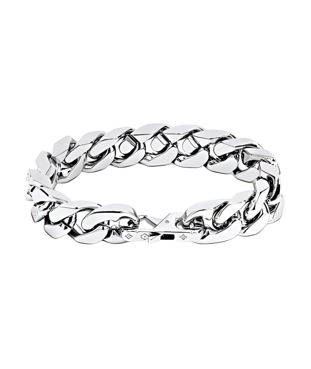 LOUIS VUITTON Серебрянный серебряный браслет, фото 2