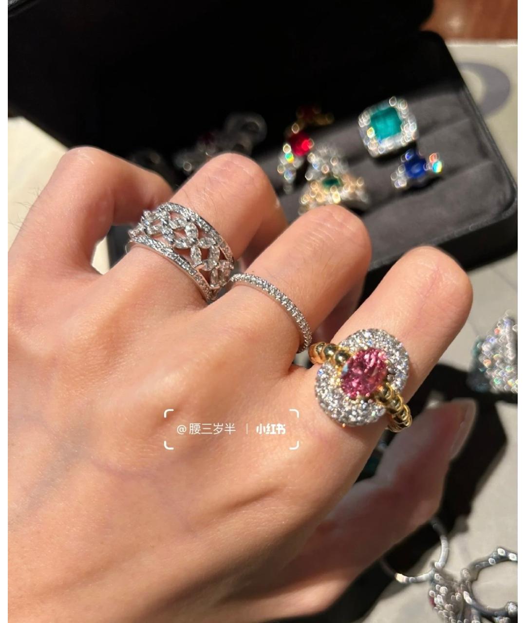 TIFFANY&CO Серебряное платиновое кольцо, фото 7