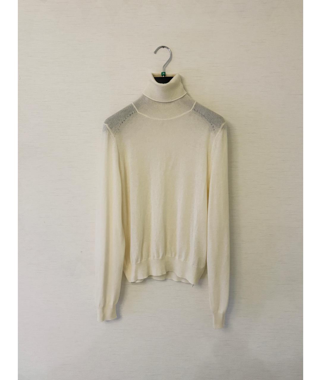 CELINE Бежевая кашемировая водолазка, фото 6