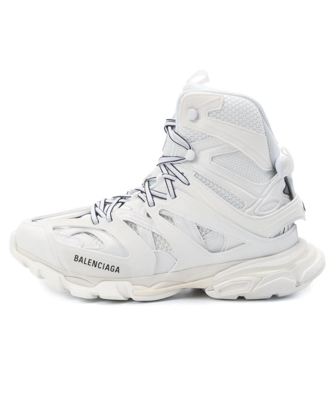 BALENCIAGA Белые текстильные кроссовки, фото 8