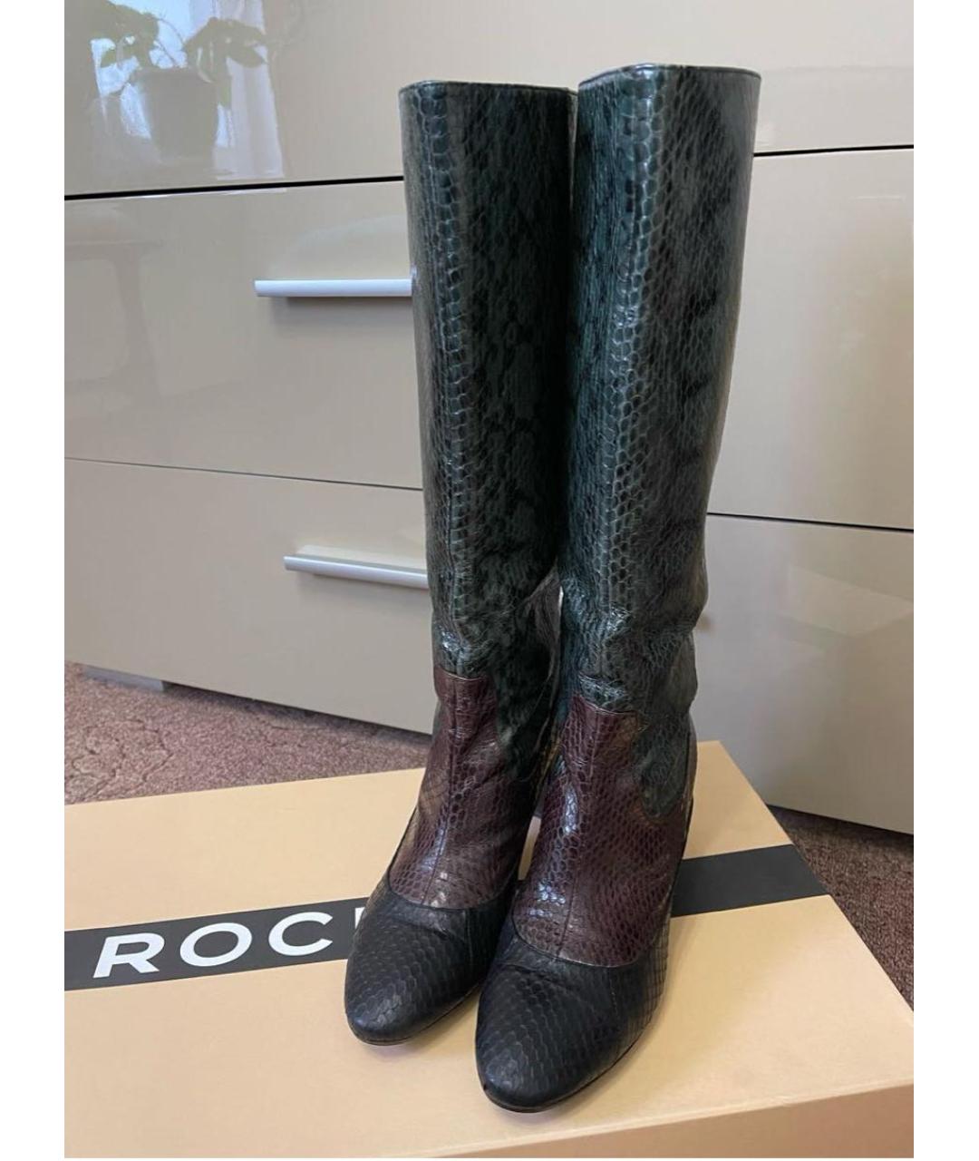 ROCHAS Мульти кожаные сапоги, фото 6