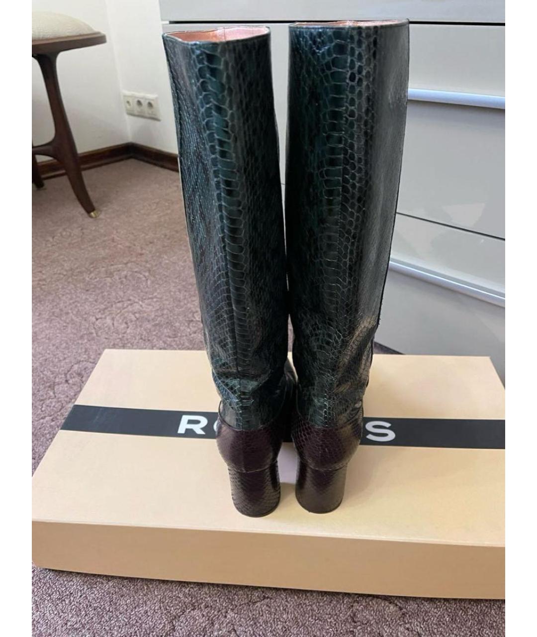 ROCHAS Мульти кожаные сапоги, фото 3