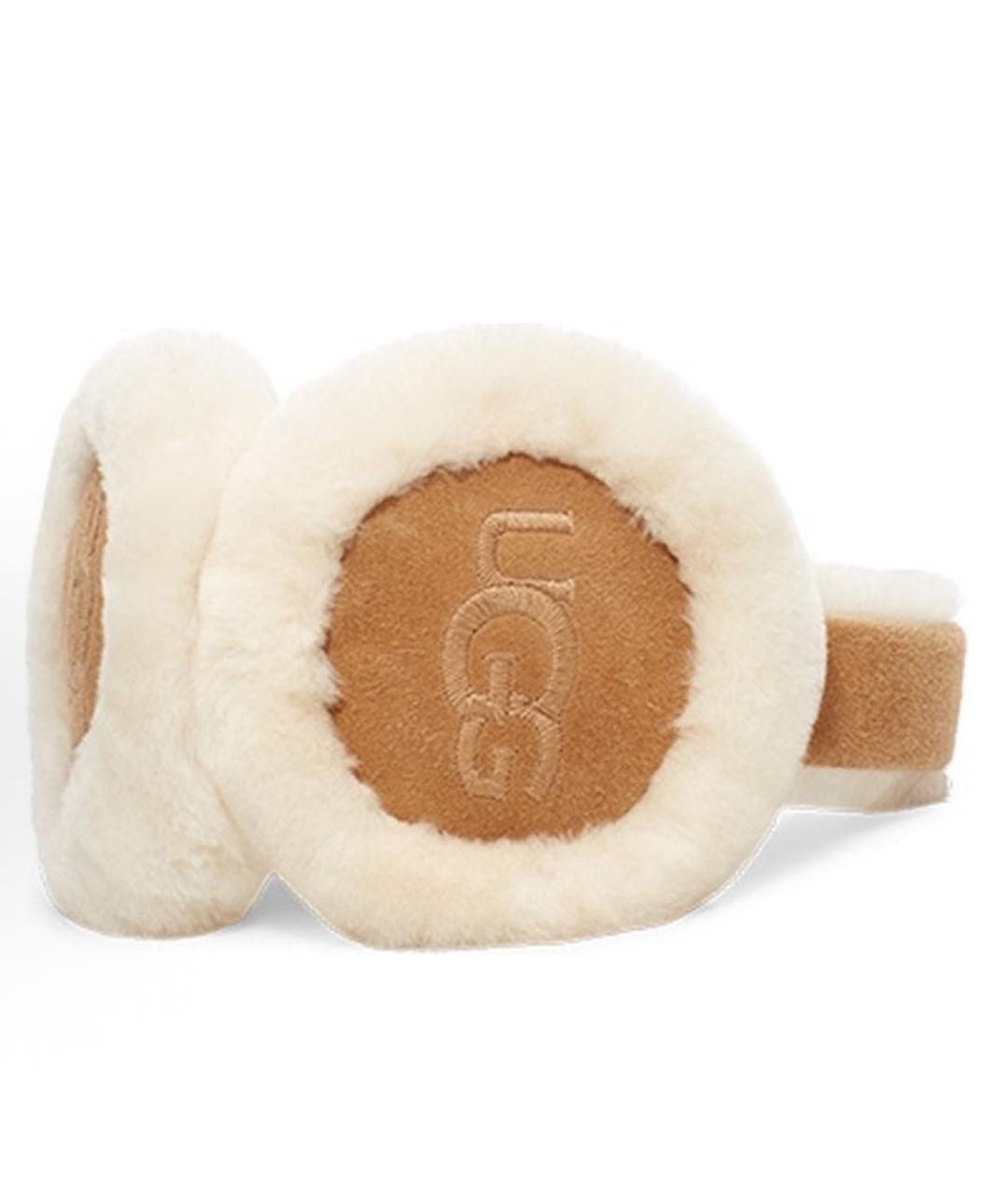 UGG AUSTRALIA Коричневые наушники, фото 2
