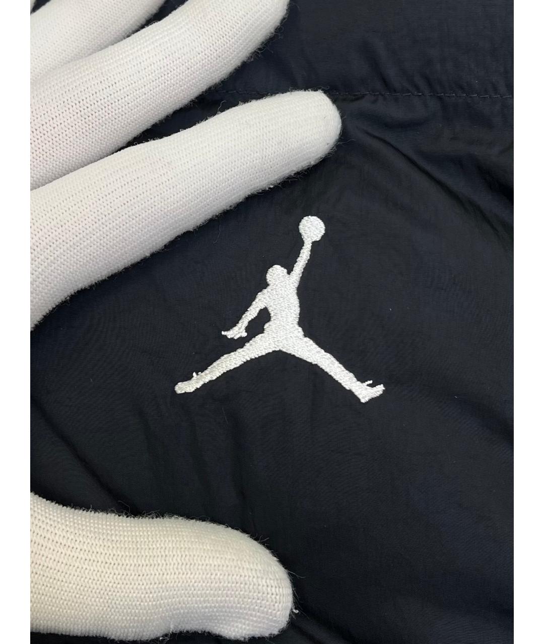 JORDAN Черная полиэстеровая куртка, фото 4