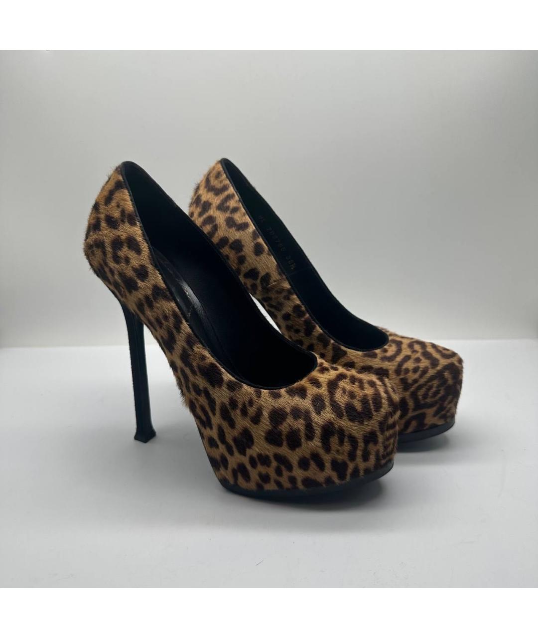 SAINT LAURENT Мульти туфли, фото 5