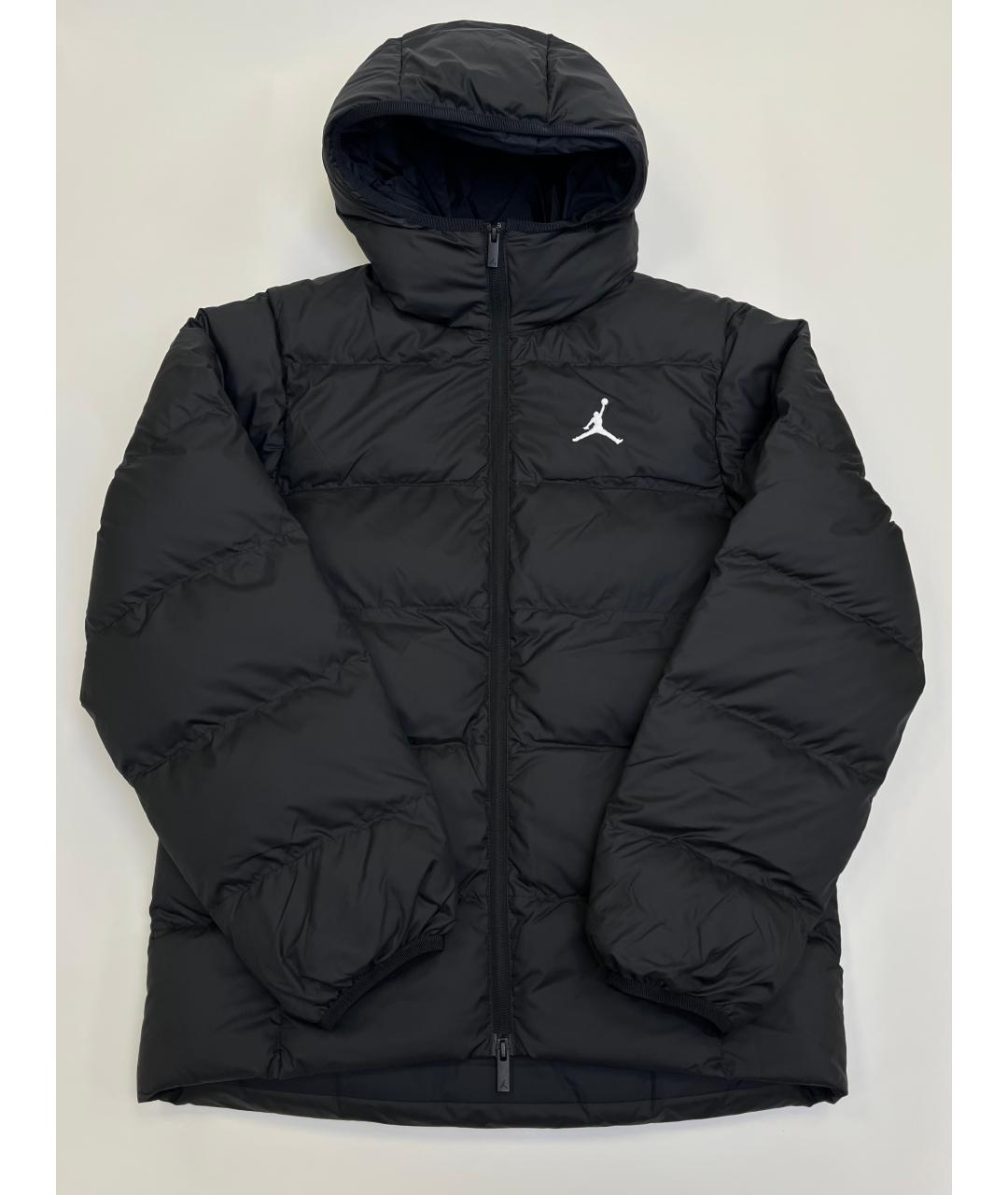 JORDAN Черная полиэстеровая куртка, фото 2
