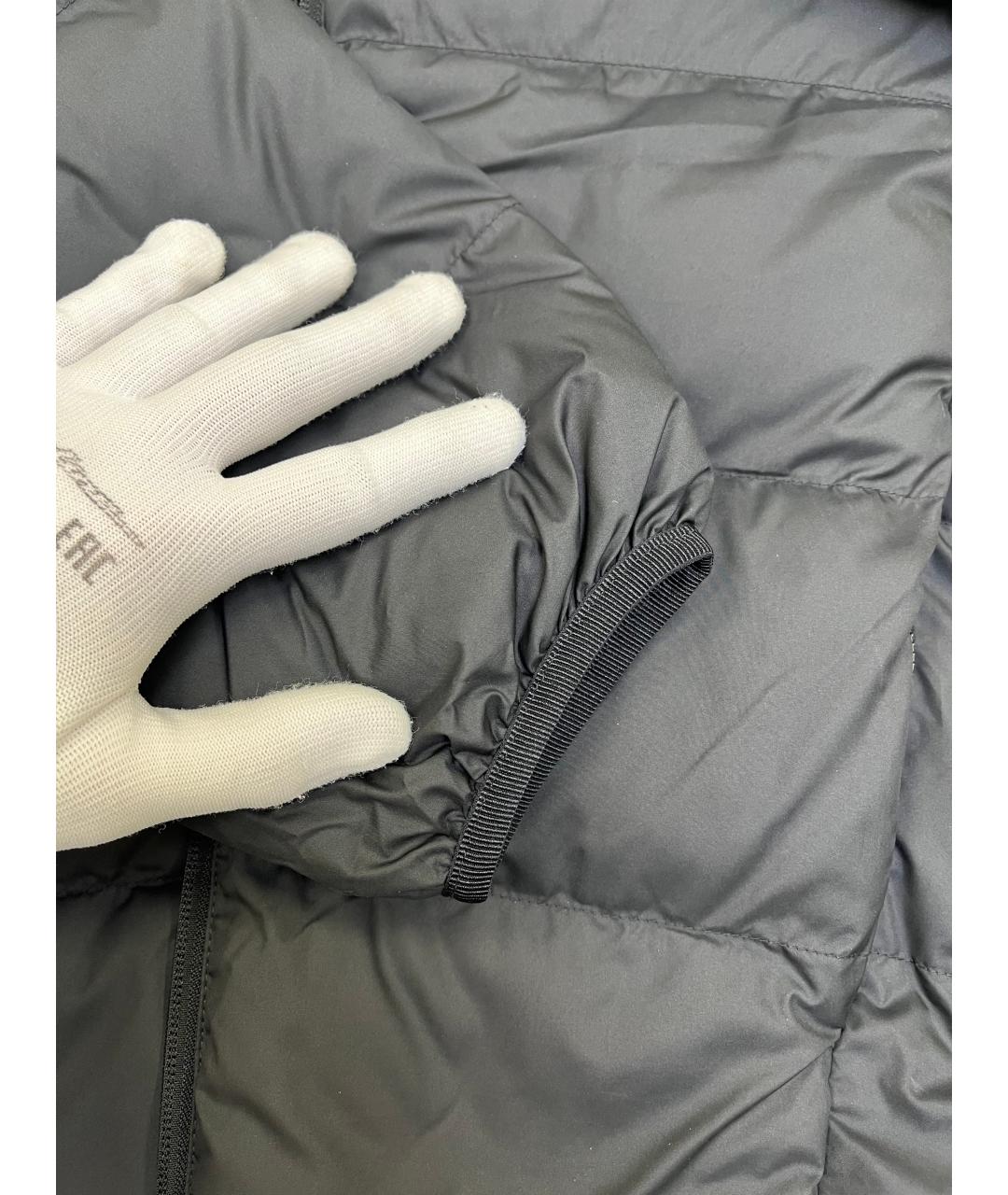 JORDAN Черная полиэстеровая куртка, фото 5