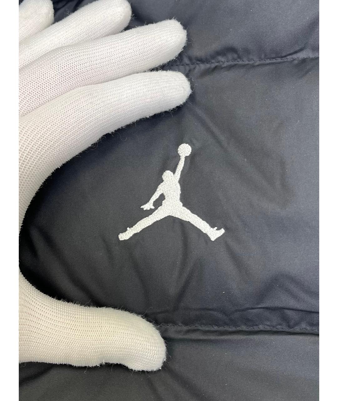 JORDAN Черная полиэстеровая куртка, фото 4