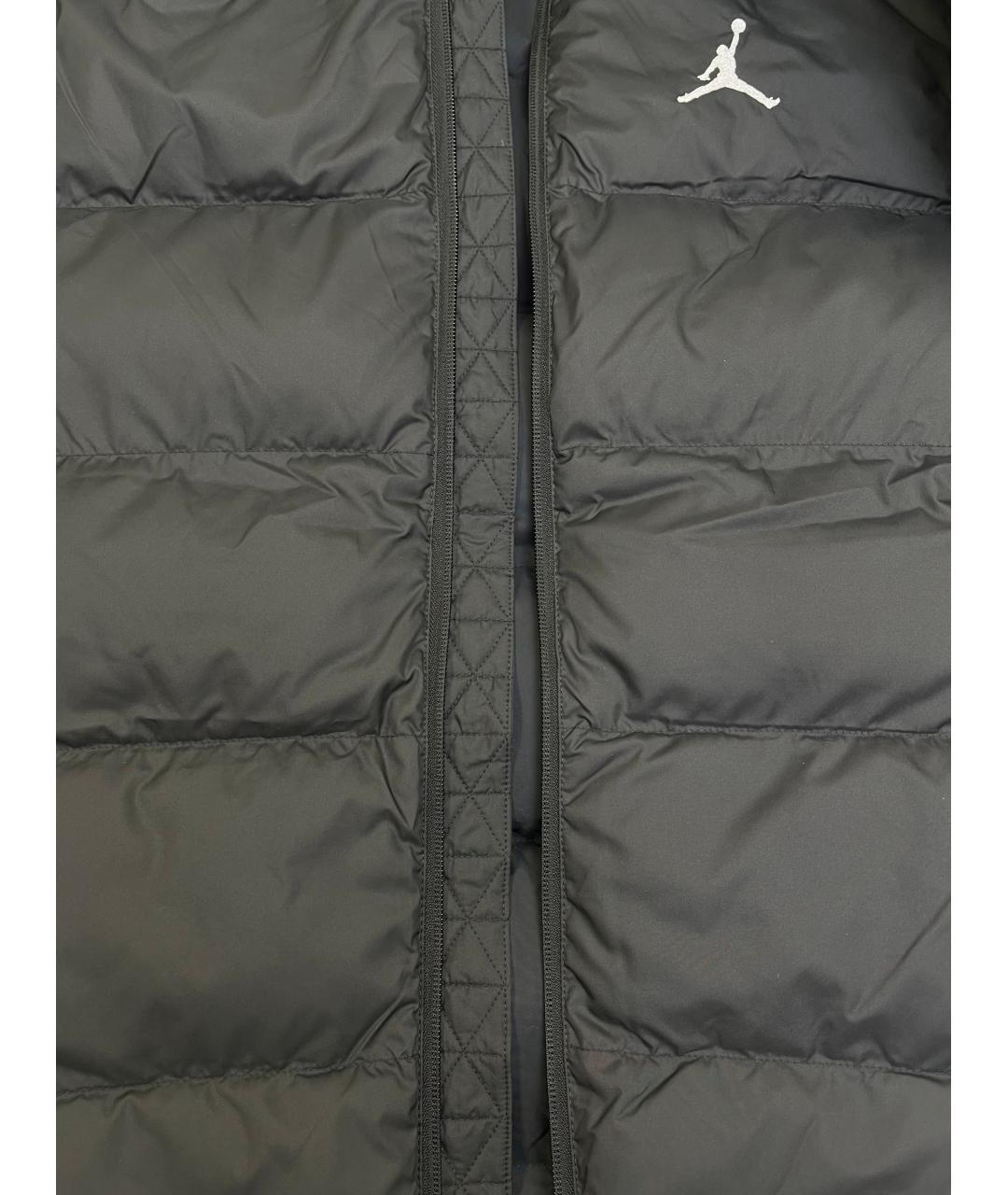 JORDAN Черная полиэстеровая куртка, фото 6