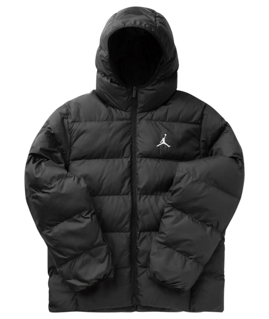 JORDAN Черная полиэстеровая куртка, фото 1