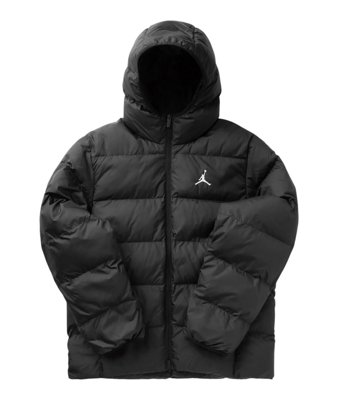 JORDAN Черная полиэстеровая куртка, фото 8