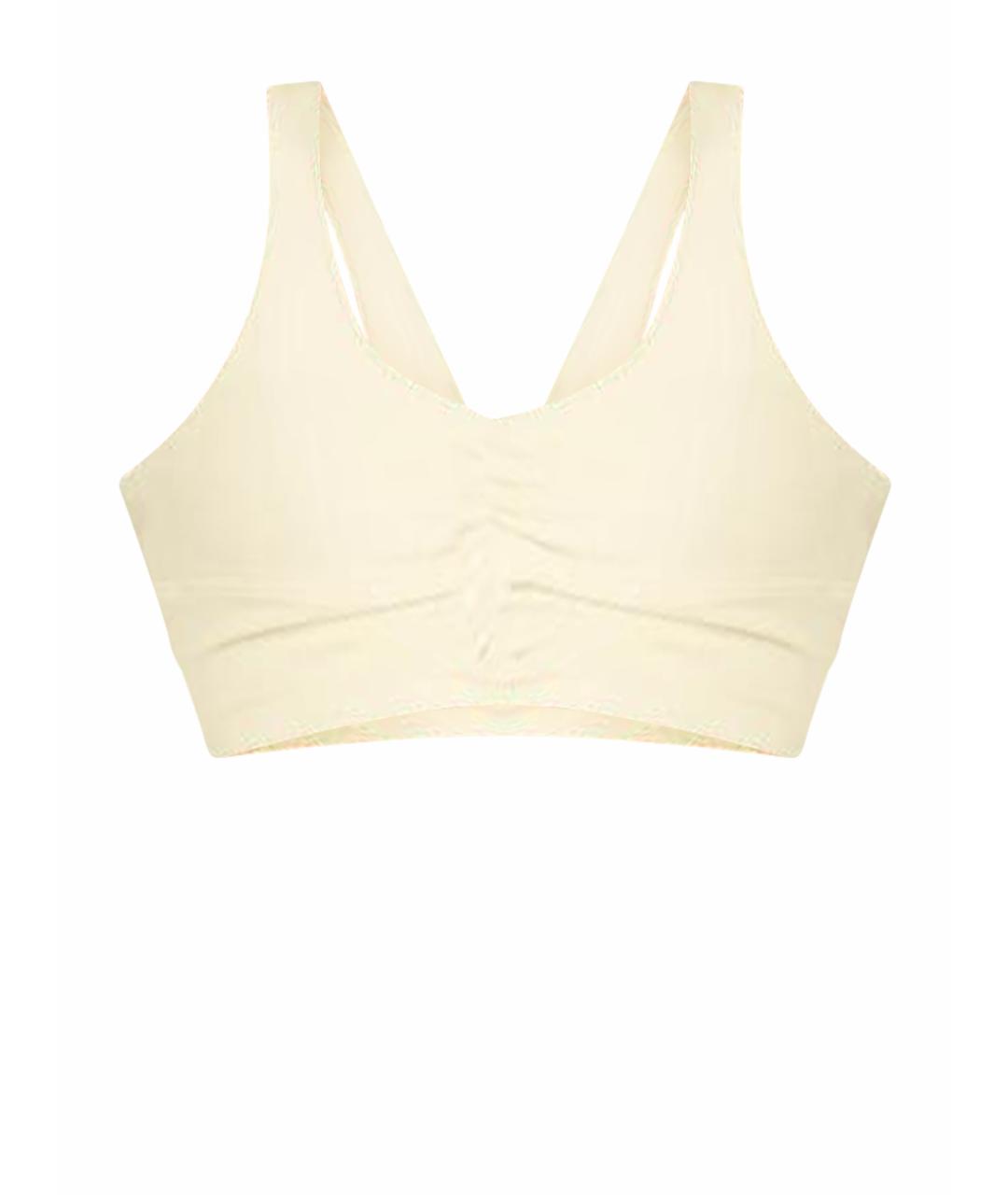 ALO YOGA Желтая майка, фото 1