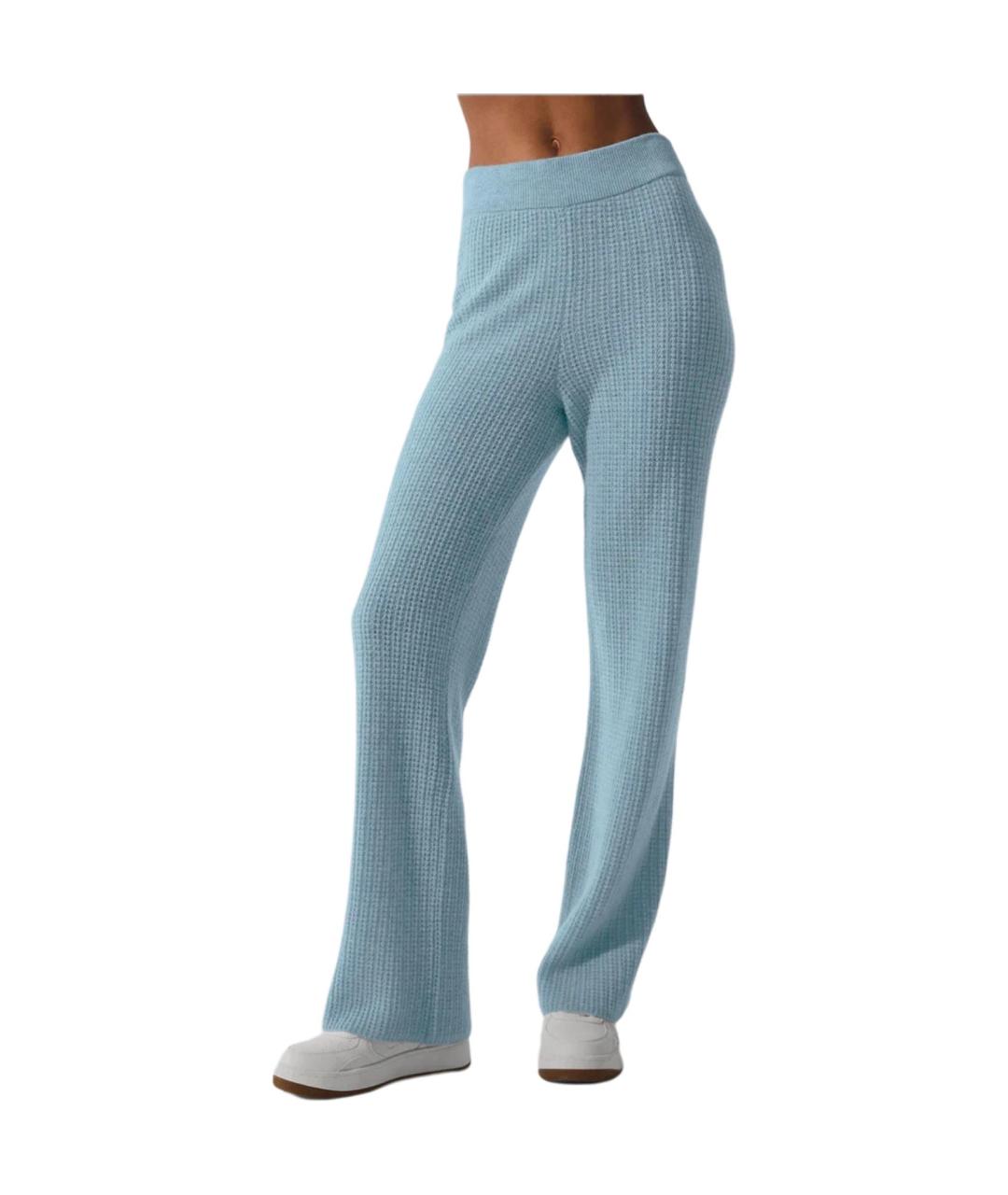 ALO YOGA Синие спортивные брюки и шорты, фото 3