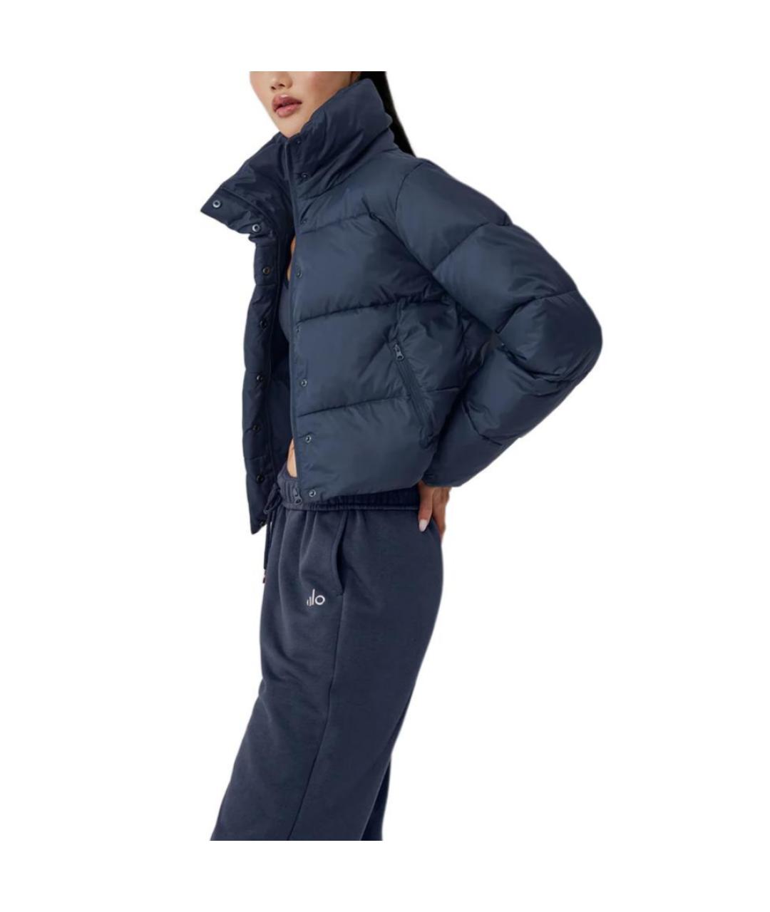 ALO YOGA Синий пуховик, фото 3