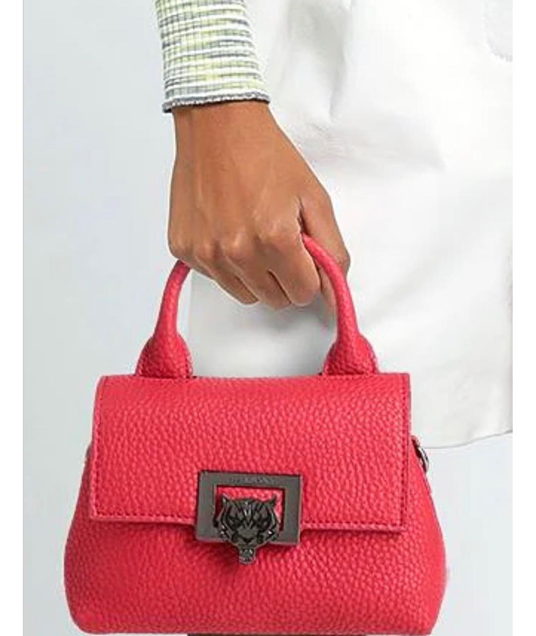 PLEIN SPORT Красная сумка через плечо из искусственной кожи, фото 4