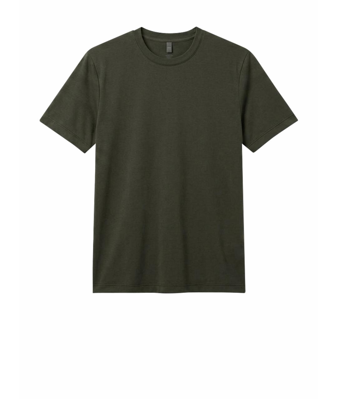 ALO YOGA Хаки футболка, фото 1