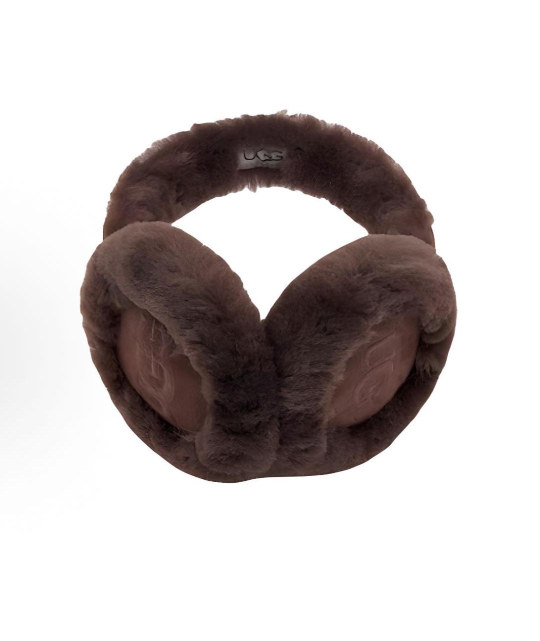 UGG AUSTRALIA Коричневые наушники, фото 2