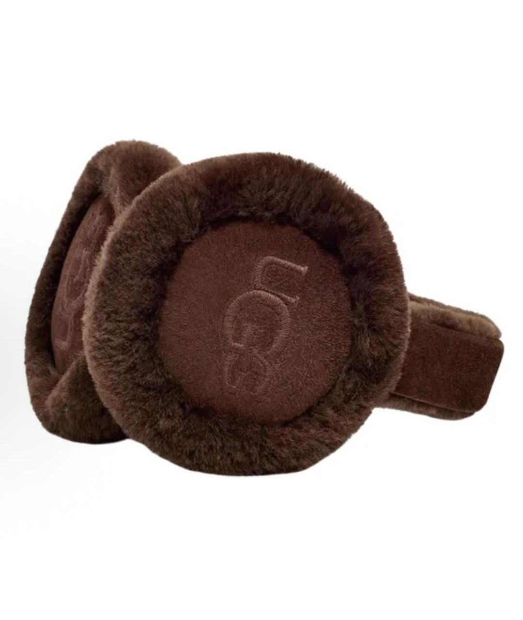 UGG AUSTRALIA Коричневые наушники, фото 3