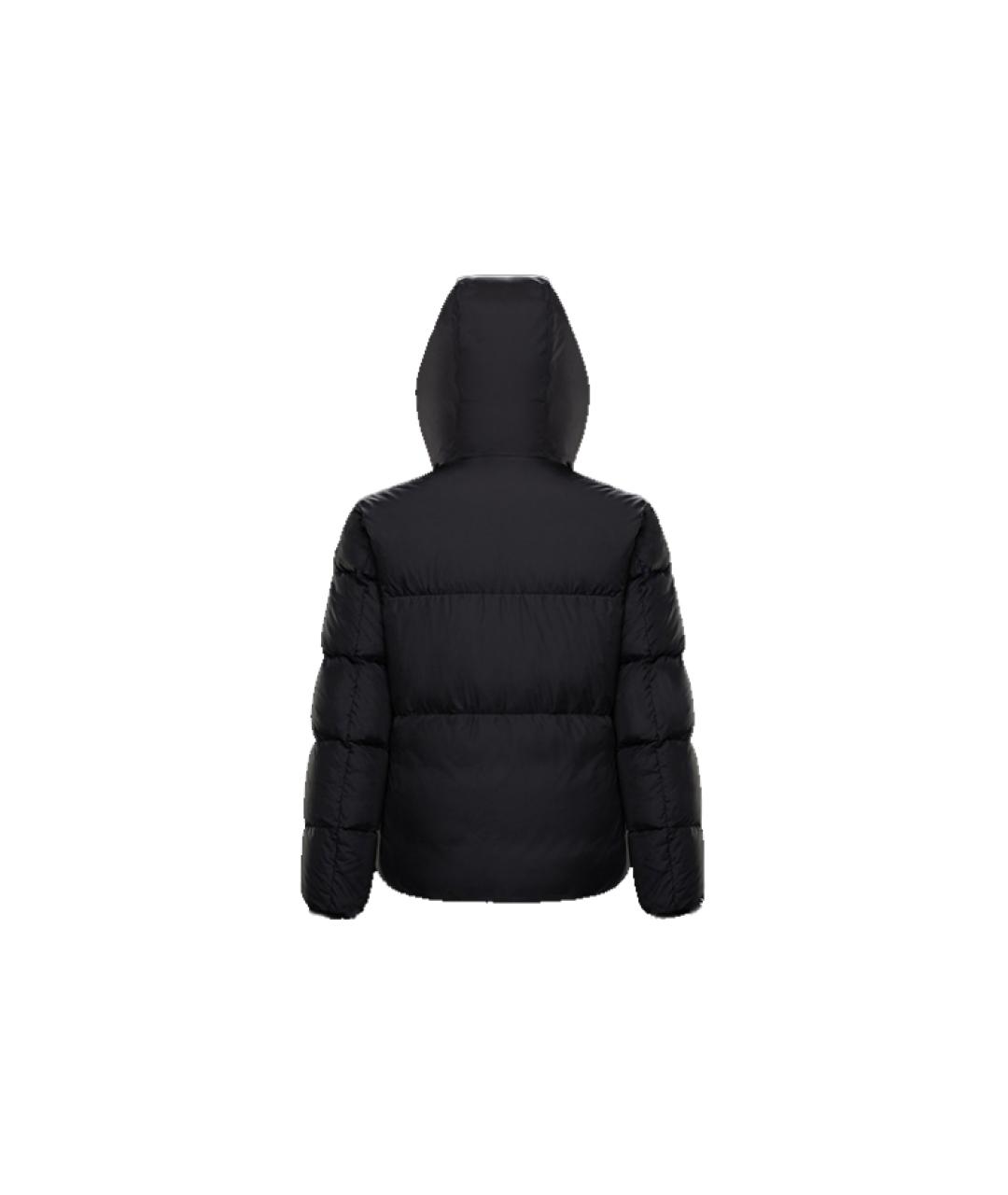 MONCLER Черный пуховик, фото 2