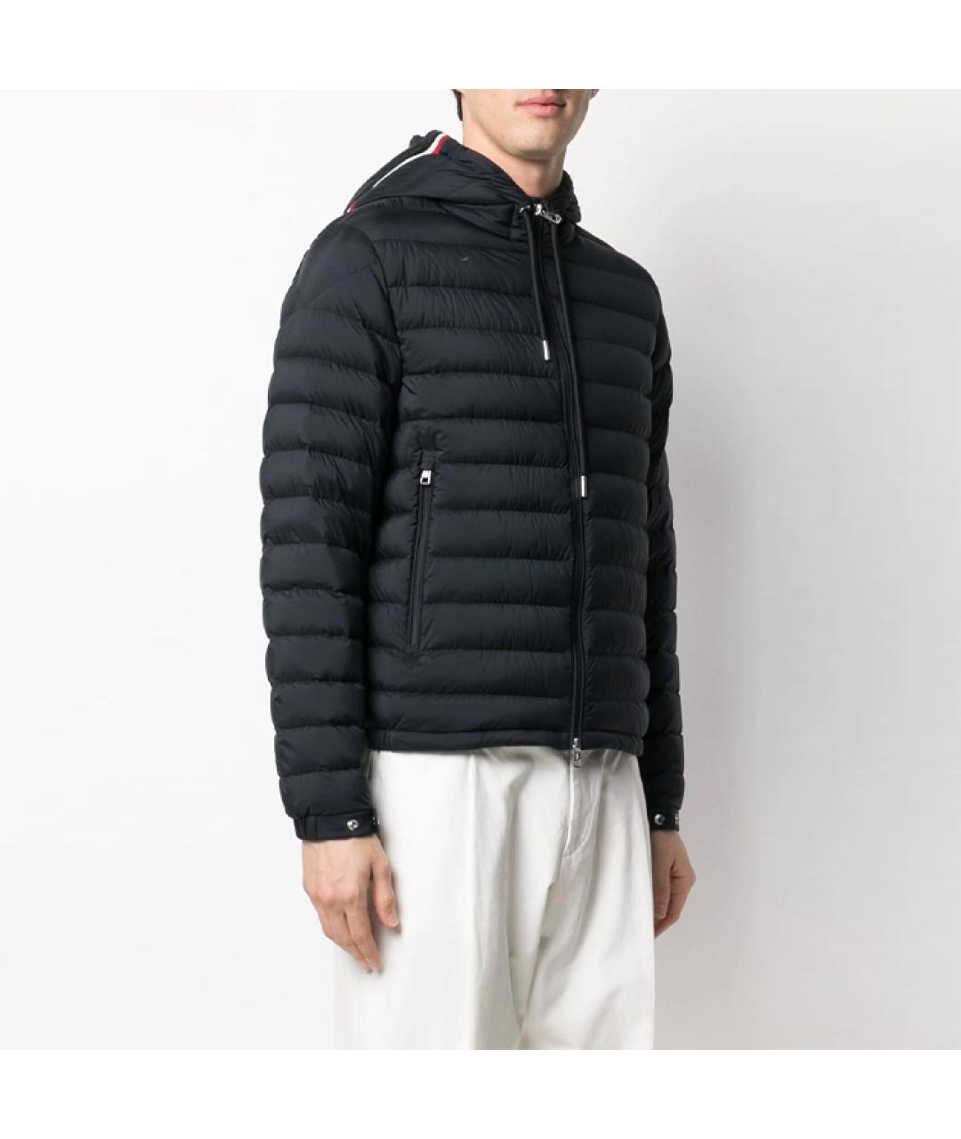 MONCLER Синий пуховик, фото 6
