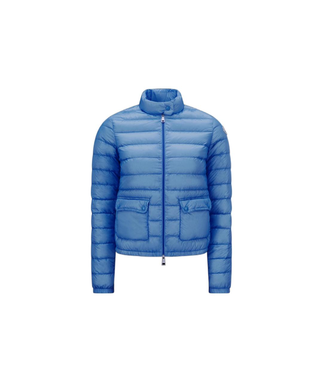 MONCLER Синий пуховик, фото 5