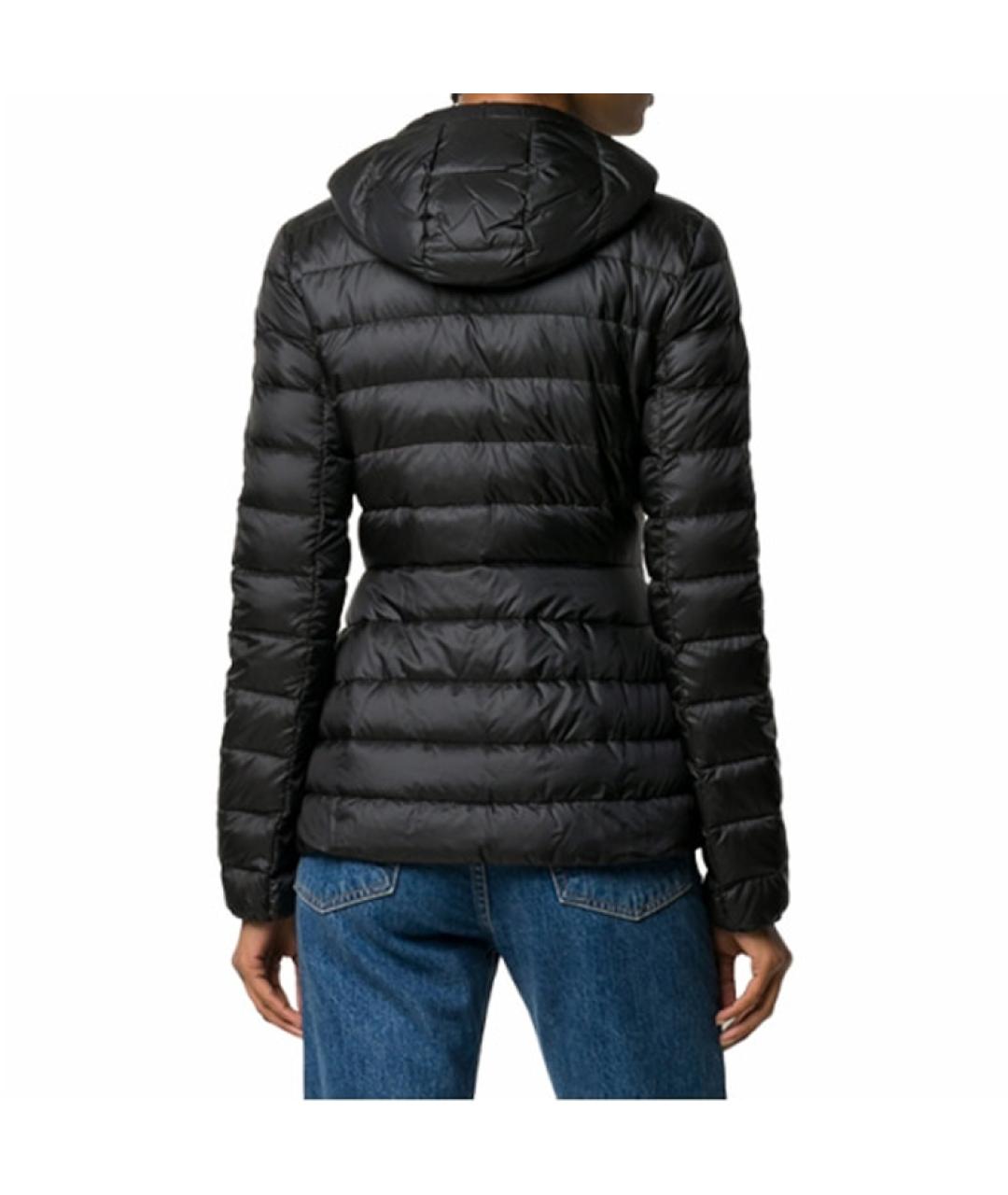 MONCLER Черный пуховик, фото 3