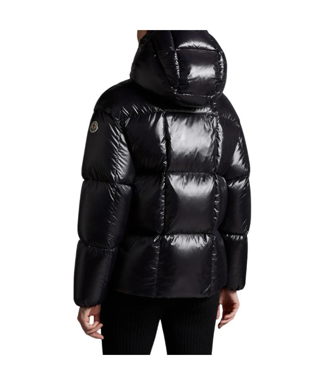 MONCLER Черный пуховик, фото 5