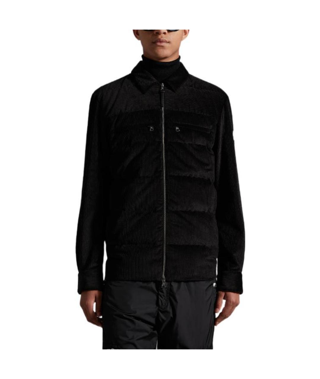MONCLER Черная куртка, фото 3