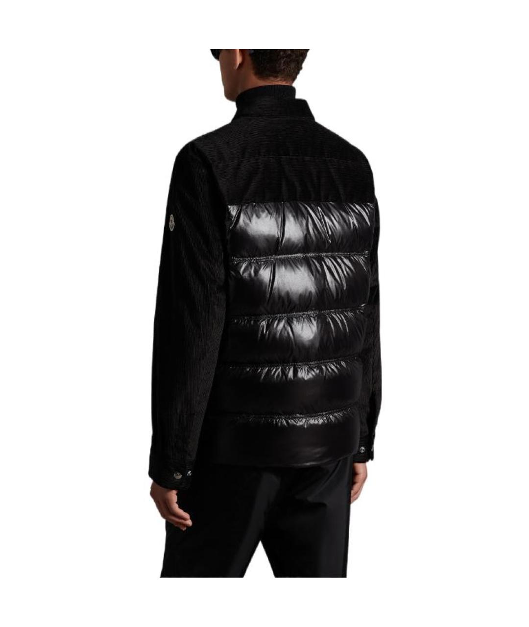 MONCLER Черная куртка, фото 4