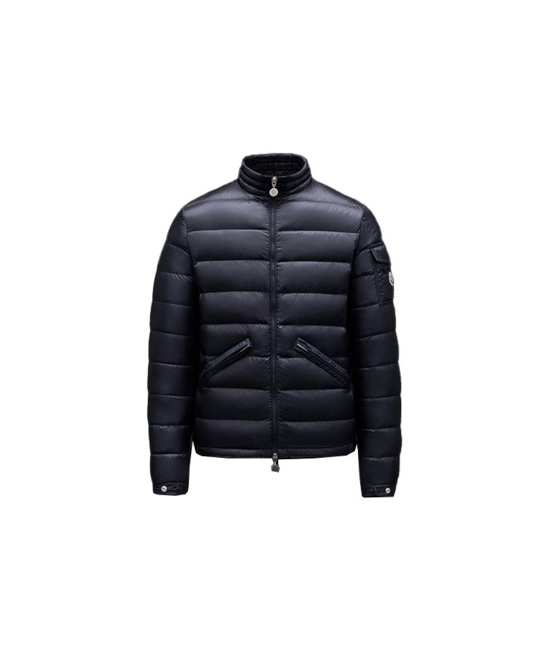 MONCLER Синий пуховик, фото 6