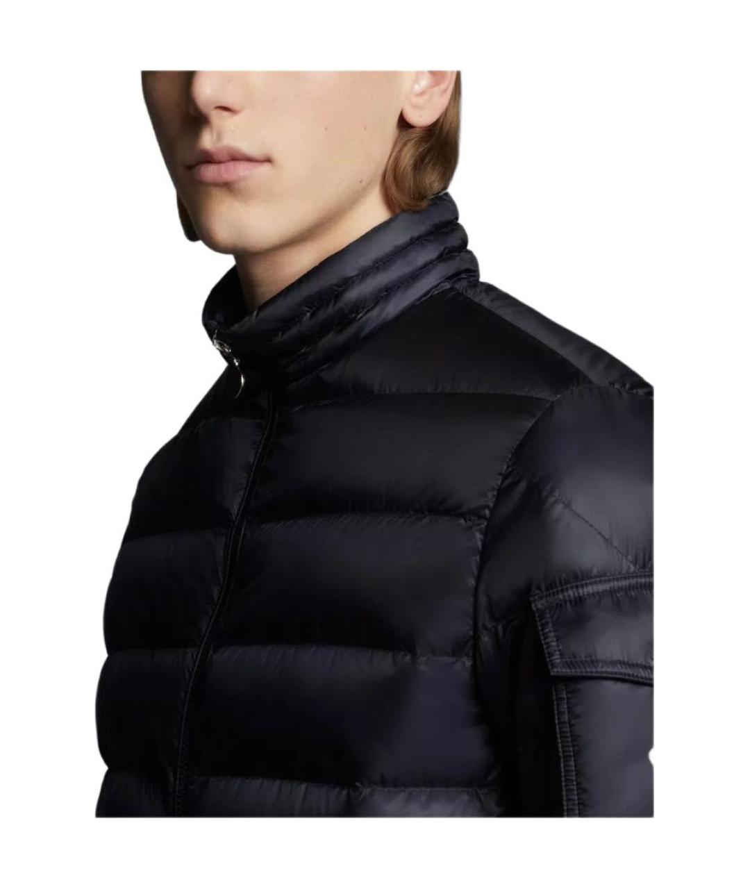 MONCLER Синий пуховик, фото 5