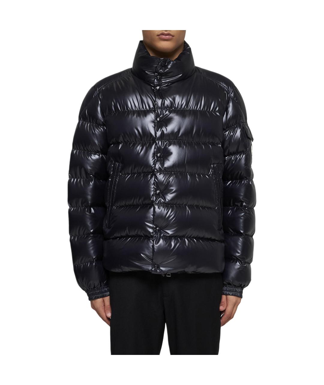 MONCLER Синий пуховик, фото 2