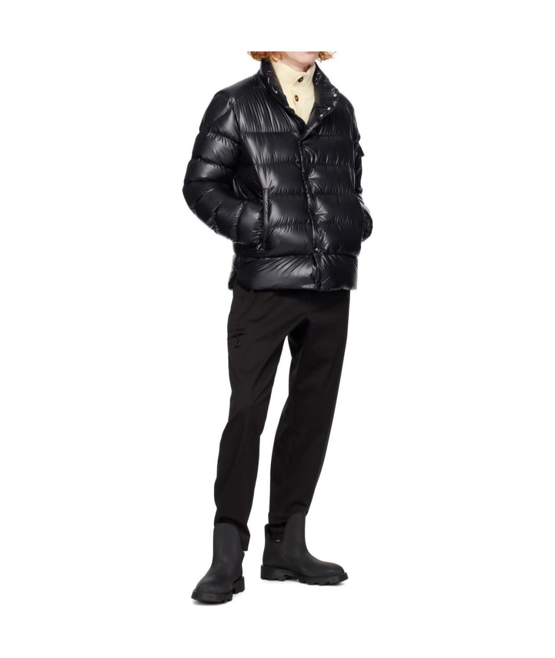 MONCLER Синий пуховик, фото 5