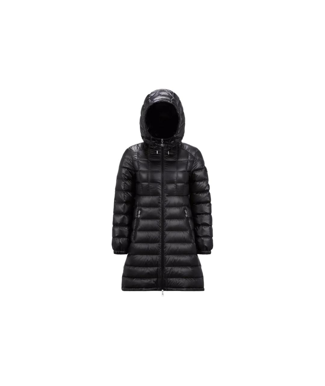 MONCLER Черное пальто, фото 1