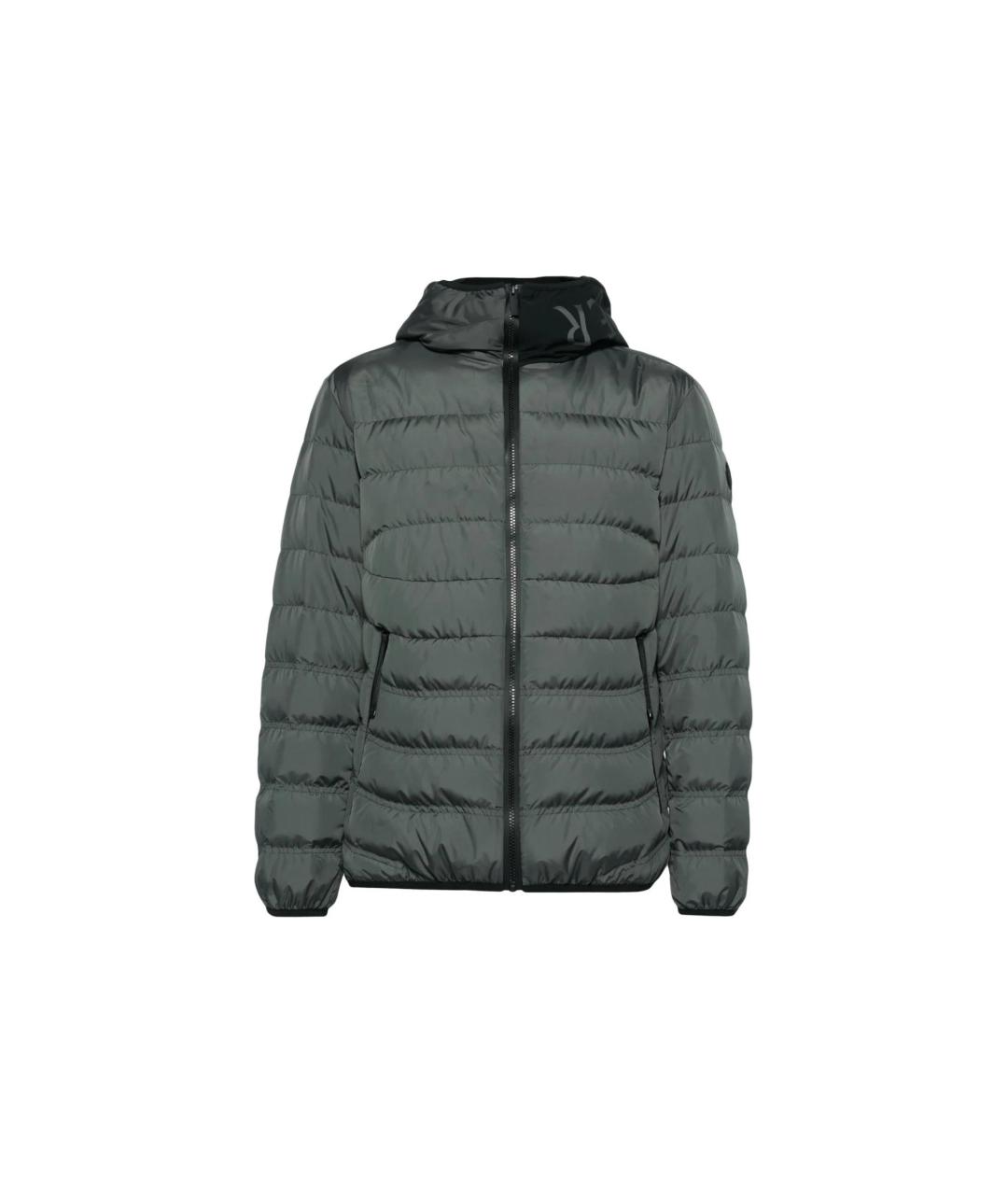 MONCLER Зеленый пуховик, фото 1
