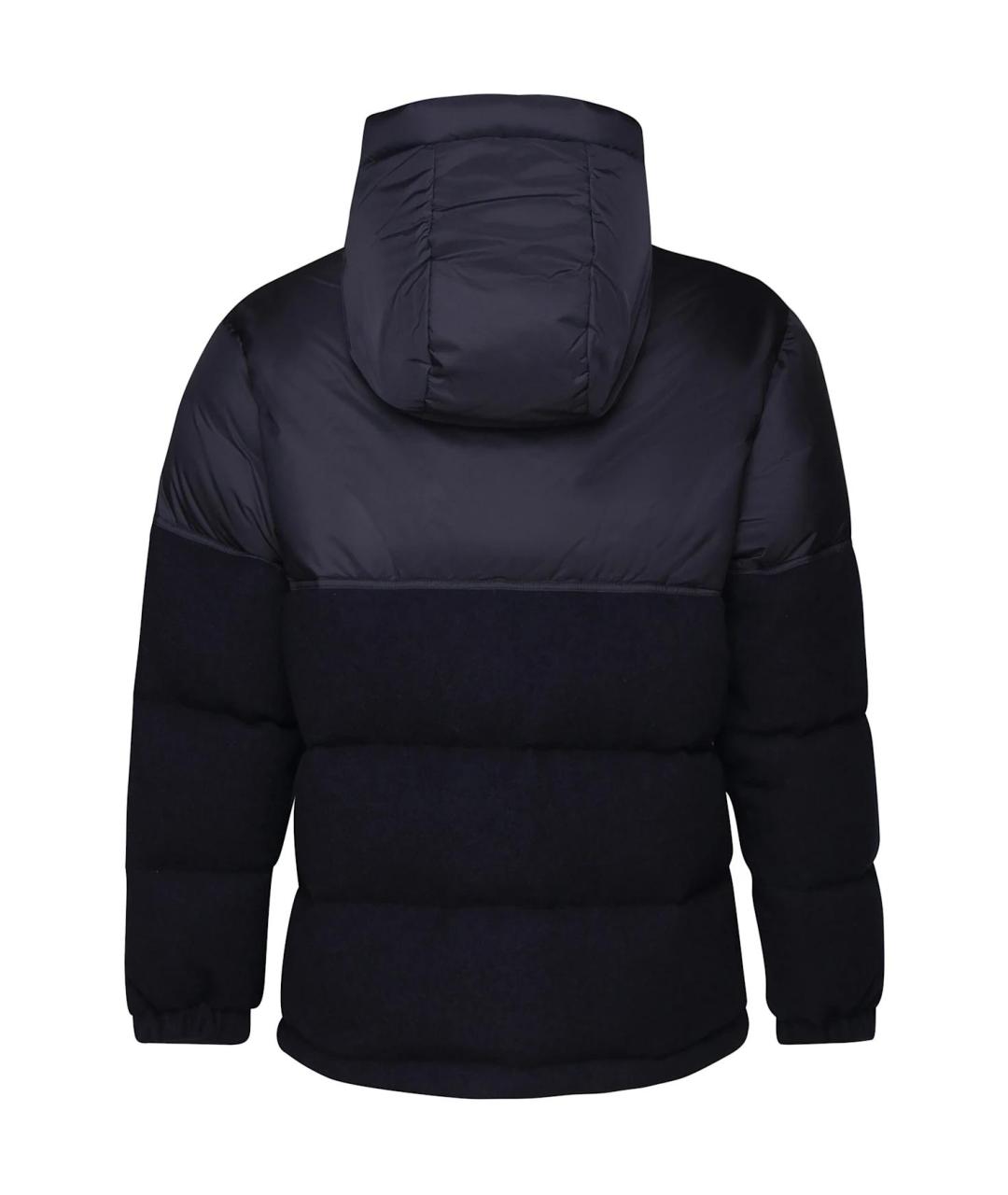 MONCLER Темно-синий пуховик, фото 2