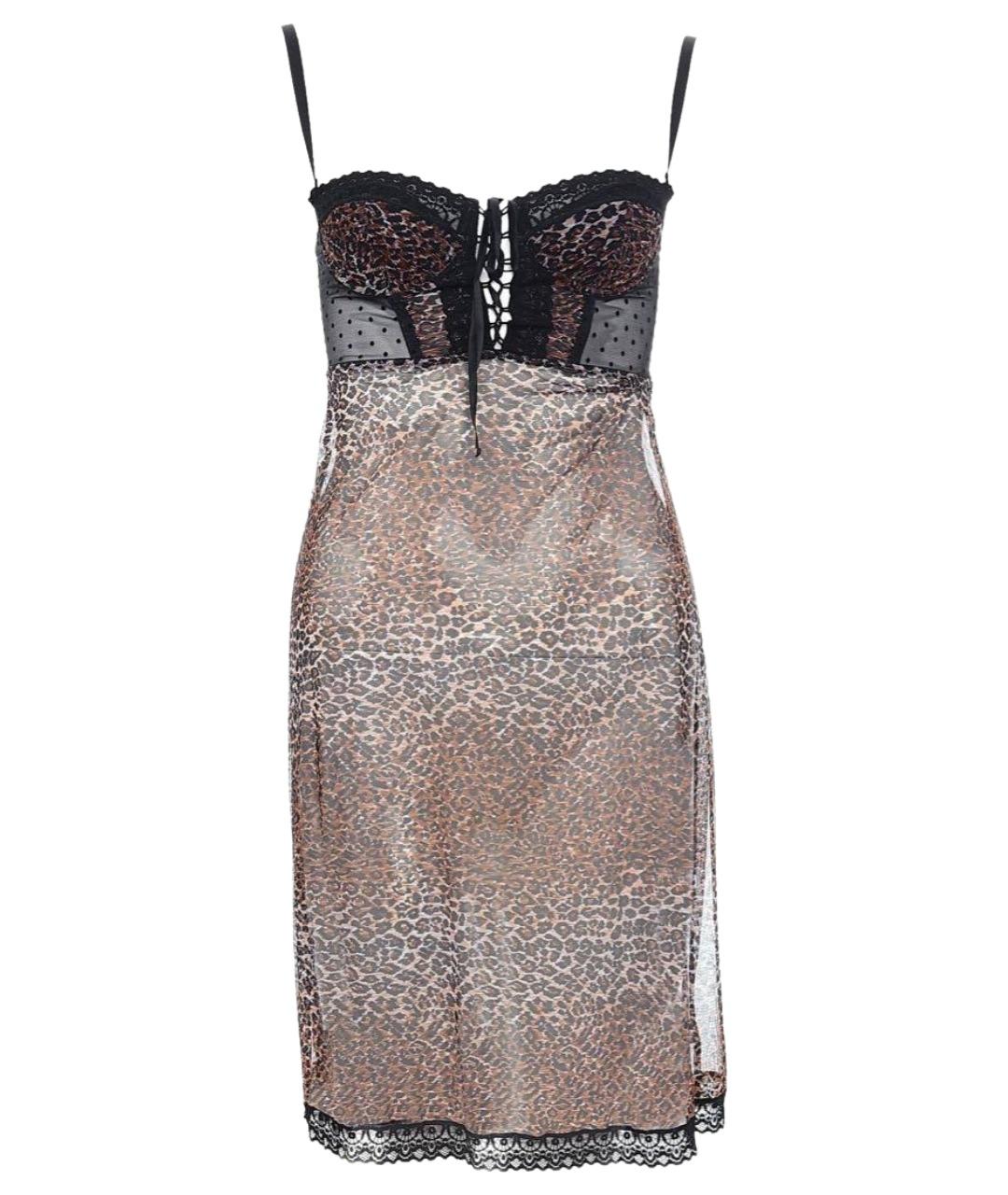 DOLCE&GABBANA Мульти полиамидовое платье, фото 1