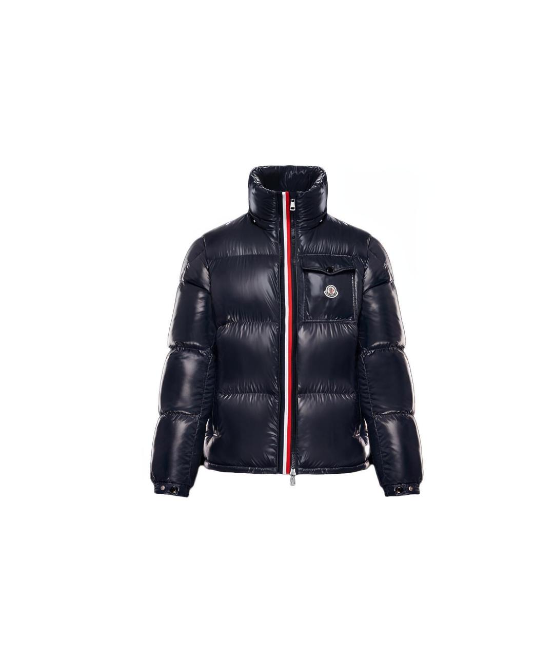 MONCLER Синий пуховик, фото 3