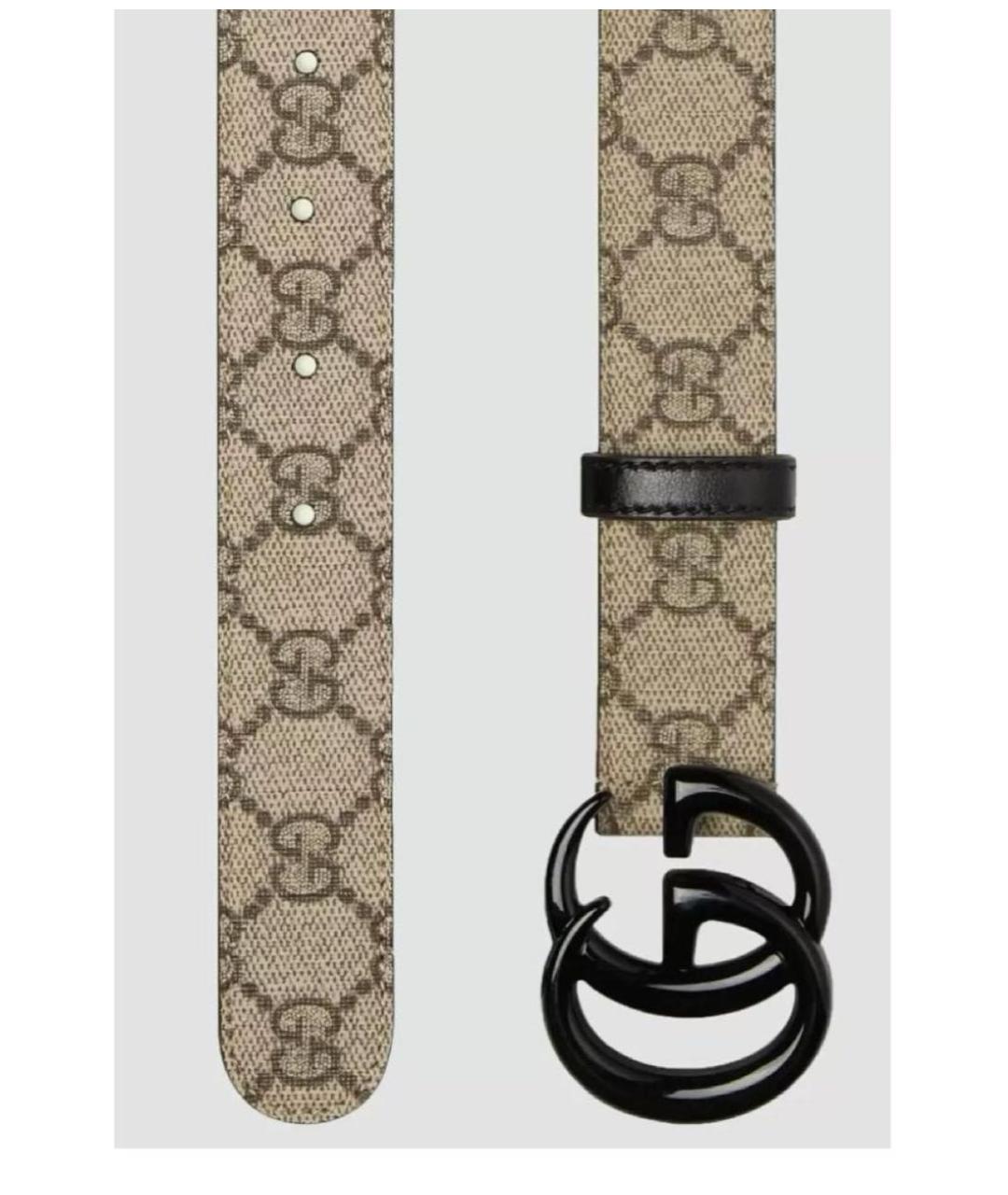 GUCCI Бежевый ремень, фото 2