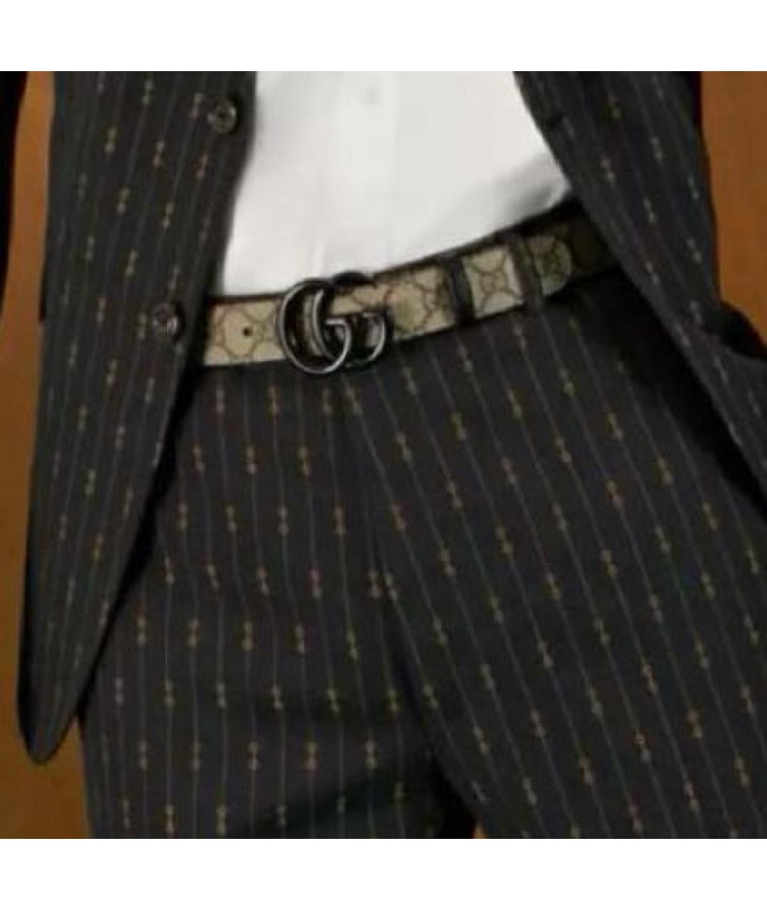 GUCCI Бежевый ремень, фото 3