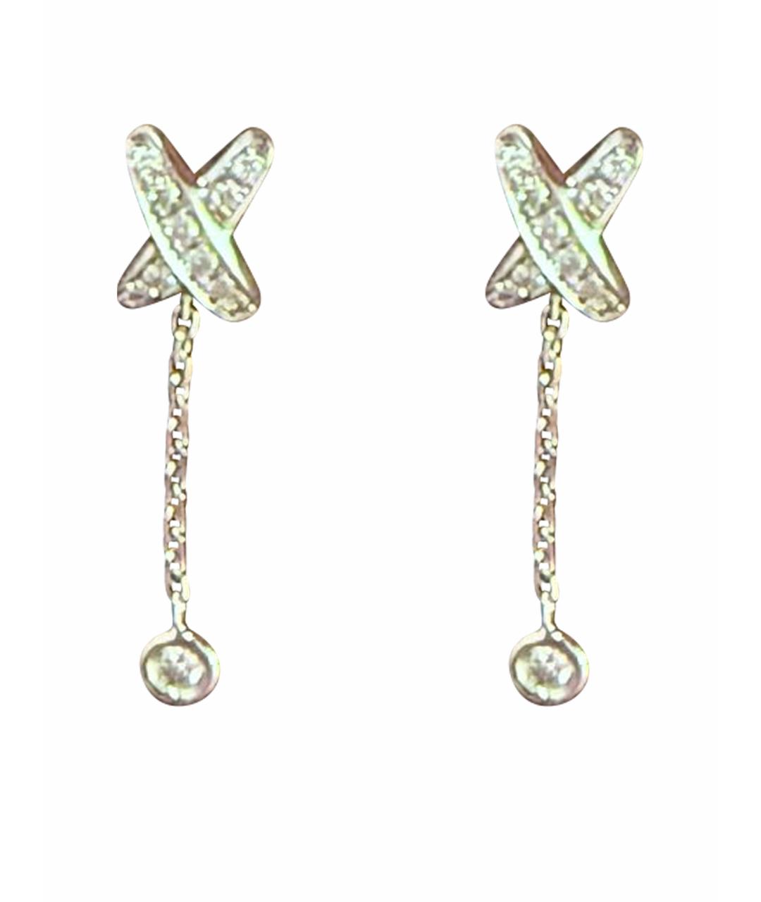 CHAUMET Белые серьги из белого золота, фото 1