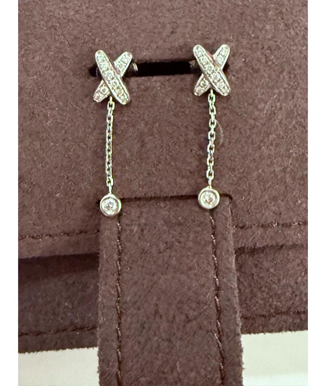 CHAUMET Белые серьги из белого золота, фото 2