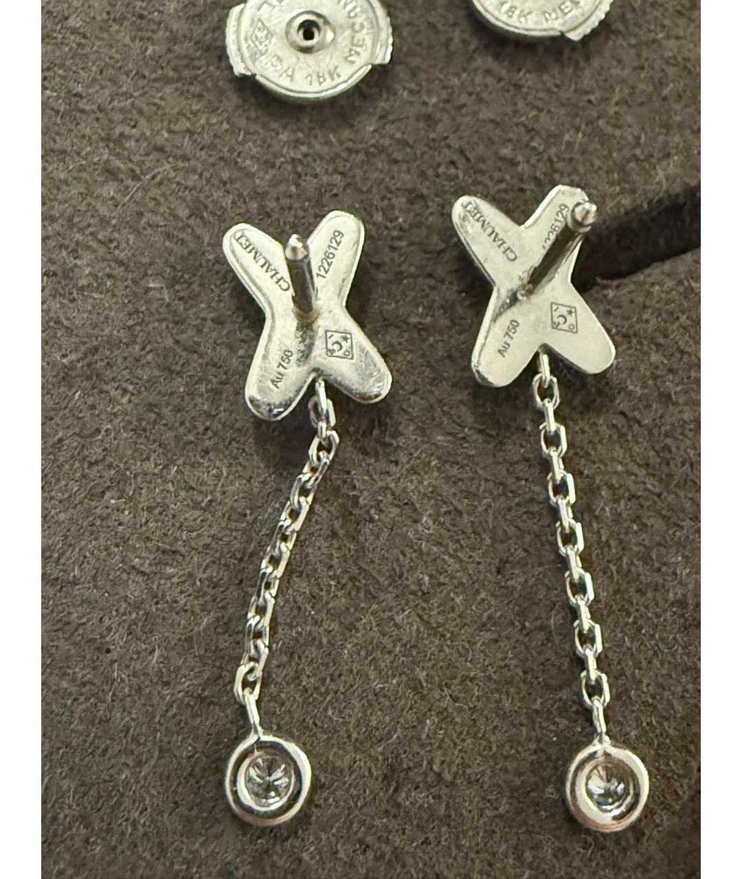 CHAUMET Белые серьги из белого золота, фото 7