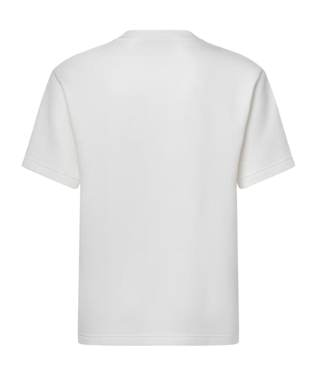 LOUIS VUITTON Белая хлопковая футболка, фото 2