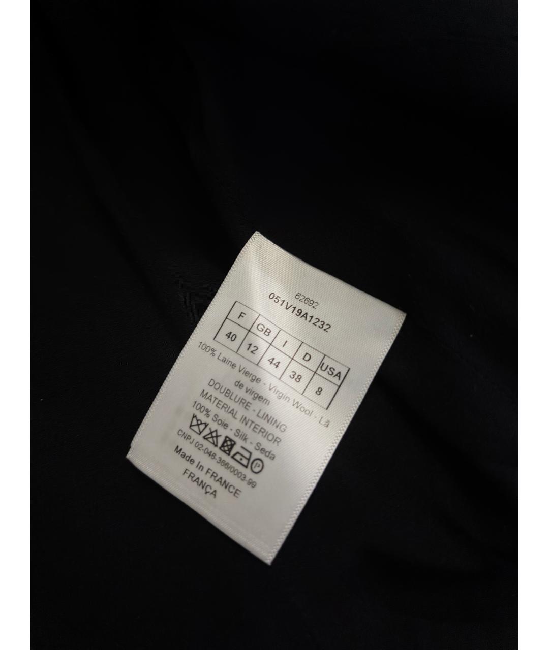 CHRISTIAN DIOR Серый шерстяной жакет/пиджак, фото 3