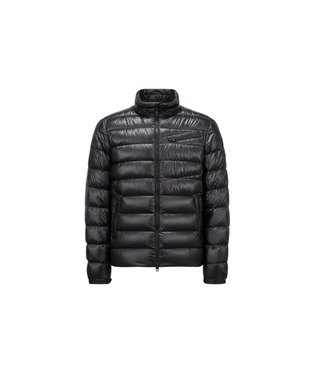 MONCLER Черный пуховик, фото 7